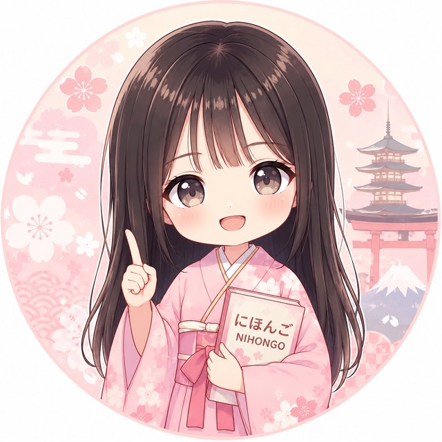 Nana in versione chibi, la mascotte dei corsi